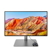 明基（BenQ）PD2725U 27英寸IPS 4K超高清HDR窄边框 10bit多色域专业色彩设计绘图电脑显示器（双雷电3）