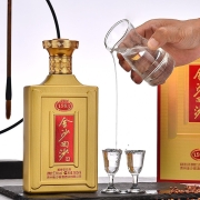 金沙回沙酒 纪年酒1985 53度酱香型白酒礼盒酒 纯粮食高度白酒  500ml*6瓶 整箱装