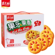 京东特价app：嘉士利 果乐果香 夹心饼干 草莓味 680g