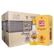 PLUS会员：Quanxing Daqu 全兴大曲 晶彩金 38%vol 浓香型白酒 500ml*6瓶 整箱装