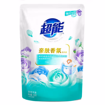 超能 洗衣液 植沐悦色500g/袋+亲肤香氛100g/袋