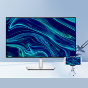 戴尔（DELL）UltraSharp 27英寸 专业显示器  2K IPS 防蓝光 Type-C15W手机充电  旋转升降 四边微边 U2722DX