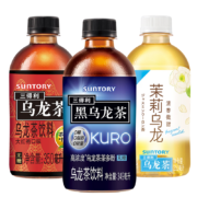 京东特价app: 三得利（Suntory）无糖系列 0糖0能量 大红袍2瓶+黑乌龙2瓶+茉莉2瓶 350ml/349ml