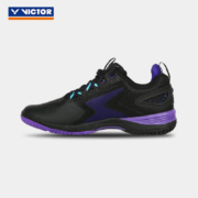 威克多（VICTOR） 羽毛球鞋 透气避震耐磨包覆性V2.5标准楦全面类A970ACE羽球鞋 A970ACE C（黑） 40码=255mm