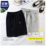 ROMON 罗蒙 休闲短裤男士夏季中青年外穿宽松五分裤薄款潮流大码透气短裤