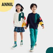 Annil 安奈儿 儿童针织衫