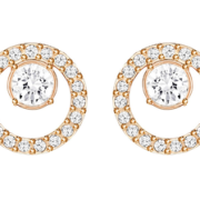 Swarovski 施华洛世奇 金色圆环镶钻水晶耳钉 5199827 到手约￥173.08