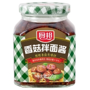 厨邦 香菇酱 香菇拌面酱 传统秘制 广式 微辣 拌饭下饭酱 220g