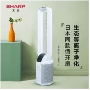 SHARP 夏普 无叶风扇家用超静音落地电风扇加湿节能立式空气净化循环塔扇