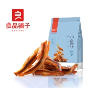 良品铺子香辣小鱼仔小鱼干即食麻辣湖南特产辣小吃零休闲食120g