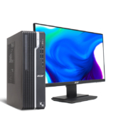 宏碁(Acer)商祺SQX4270 140N 商用办公台式电脑整机 家用电脑（十代G5905 4G 1T 三年上门）23.8英寸