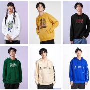班尼路×航海王联名 连帽卫衣 情侣款