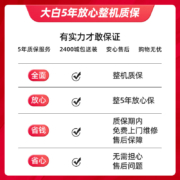 大白智能马桶一体式坐便器 智能水洗暖风烘干杀菌无水箱卫生间马桶 暖宝宝抗菌智能马桶舒适版305坑距