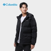 Columbia哥伦比亚户外男子奥米热能650蓬羽绒服WE0995 010(尺码偏小 建议拍大1码) M(175/96A)