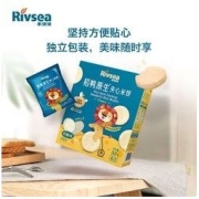 Rivsea 禾泱泱 稻鸭原生夹心米饼 宝宝零食饼干 (奶酪味+酸奶味)共2盒