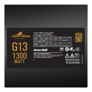长城（Great Wall）猎金部落 额定1300W G13金牌全模电源（疾速响应/日系电容/全电压/自动启停/DC-DC）