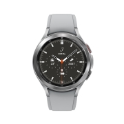 三星Galaxy Watch4 Classic 蓝牙通话版 运动智能手表 体脂/5纳米芯片/血氧/导航/GPS定位/支付 46mm雪川银