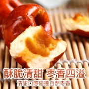 百草味 脆冬枣35g/袋 黄骅脆冬枣 无核酥脆红枣干果干休闲食品特产办公室零嘴小吃
