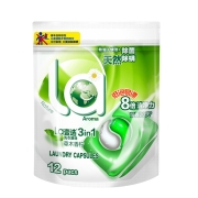 妈妈壹选La天然植皂洗衣凝珠袋装10g*12粒 除菌除螨 去霉味 深层洁净 新旧包装转换