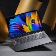 华硕（ASUS） 华硕灵耀Pro16 高性能游戏设计轻薄笔记本电脑 标压锐龙R9-5900HX 16G 512G RTX3050Ti 4K 黑