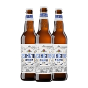 青岛啤酒（TsingTao）全麦白啤(2020版) 10度 500ml*12瓶 整箱装（新老包装随机发放）