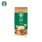 星巴克(Starbucks)咖啡 土耳其原装进口 拿铁精品速溶咖啡 进口原装速溶花式咖啡4袋装