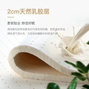金可儿乳胶床垫席梦思独立袋装弹簧床垫硬垫万达嘉华酒店款鎏金1.8米*2米*0.32米