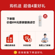 九阳（Joyoung ）热小净 加热净水器 家用直饮RO反渗透600G净热一体机 1.5L/min 厨下式净水机 JYW-RF665