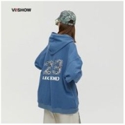 ViiSHOW 维秀1991年 卫衣男春秋连帽2021新款ins潮牌宽松美式复古运动男女同款