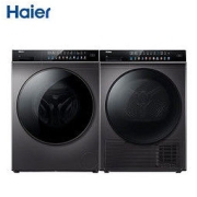 百亿补贴：Haier 海尔 EG100BDC189SU1+GBN100-189U1 洗烘套装