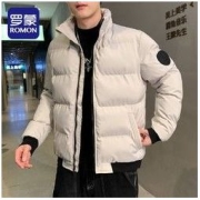 ROMON 罗蒙 棉衣男冬季加厚保暖外套韩版潮流休闲羽绒新款高档立领棉服