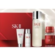 SK-II 护肤套装（神仙水75ml+面霜15g+清莹露30ml+洗面奶20g+眼霜2.5g)