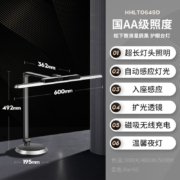 松下（Panasonic）护眼台灯减蓝光无频闪台灯学习国AA级智能感应儿童护眼灯 致准星辰黑【预售】