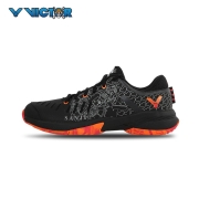 2022新品VICTOR威克多羽毛球鞋胜利航海王海贼王联名款高端球鞋训练比赛羽鞋 A-OPS C黑色 42