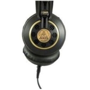 AKG 爱科技 K240S 耳罩式头戴式有线耳机 黑金