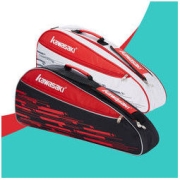 百亿补贴：KAWASAKI 川崎 羽毛球包 3只装 KBB8352