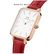 Daniel Wellington 丹尼尔惠灵顿 QUADRO系列 Pressed Suffolk 女士石英表