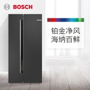 博世（BOSCH）【灰阶双循环】630升变频大容量精控恒温微嵌入式家用对开双开门电冰箱KAN98V123C 以旧换新