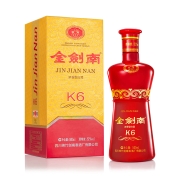 剑南春 金剑南K6  浓香型白酒 52度 500ml*6瓶 整箱装 （新老包装随机发货）