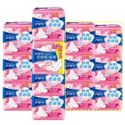 护舒宝卫生巾 超薄日用夜用组合云感棉极薄卫生巾整箱批发女性姨妈巾 云感棉日用240mm 66片
