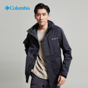 Columbia哥伦比亚户外男防风衣运动休闲夹克防水冲锋衣外套RE0086 010(修身款) L(180/100A)