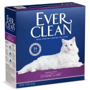 【自营】美国EverClean铂钻猫砂紫标14磅膨润土活性炭除臭猫沙