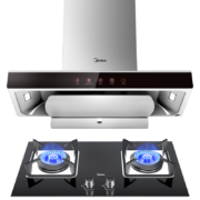 双11预售：Midea 美的 CXW-260-T36+JZT-Q39 烟灶套装