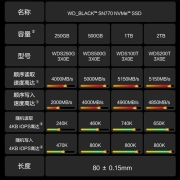 西部数据（WD） SSD固态硬盘 M.2接口(NVMe协议)台式机笔记本高速游戏硬盘 SN750SE 500G黑盘免费升级SN770