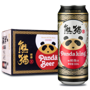 京东PLUS：Panda King 熊猫王 精酿啤酒 9.5度 听罐装 500ml*12听*2件