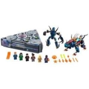 LEGO 乐高 积木超级英雄拼装玩具76156永恒族多莫的崛起