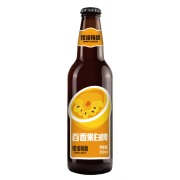 京东plus、有券的上: 摆谱 百香果味 精酿原浆小麦白 啤酒 330ml*12瓶