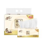 京东特价APP:清风 抽纸 原木纯品 150抽*6包