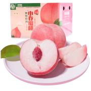 小乔农场 金秋红蜜水蜜桃 中果 五斤礼盒