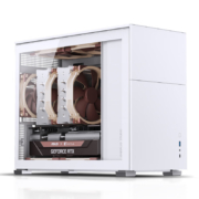 乔思伯（JONSBO）松果D31 标准版白色 MATX机箱（双360冷排/ATX电源/Type-c Gen2 10Gbps+/垂直风道/长显卡）